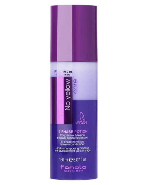 Fanola No Yellow Care 2‑Phase Potion Leave‑In Conditioner 