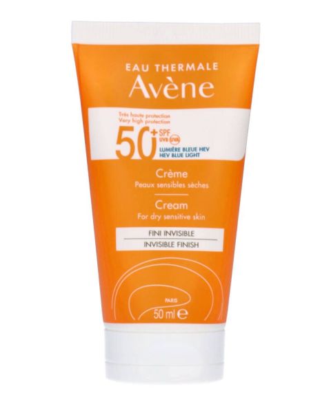 Avéne Cream For Very Dry Sensitive Skin SPF 50 Invisible Finish