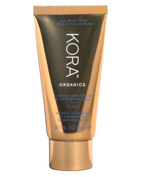 Kora Organics Turmeric Brightening & Exfoliating Mask 2-in-1