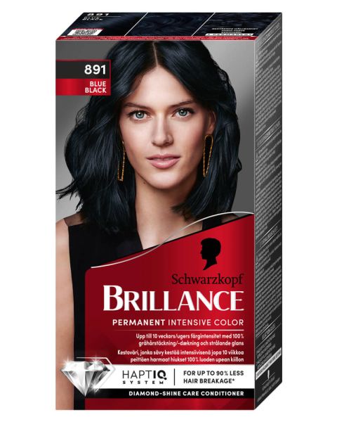 Schwarzkopf Brillance 891 Blue Black