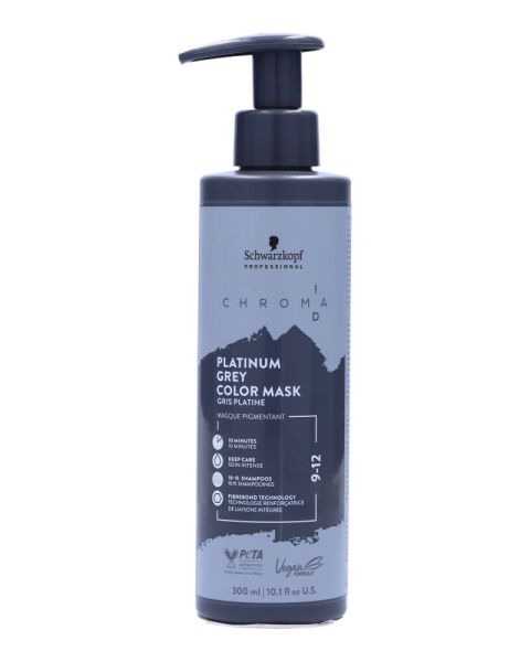 Schwarzkopf Chroma ID Color Mask Platinum Grey 9-12