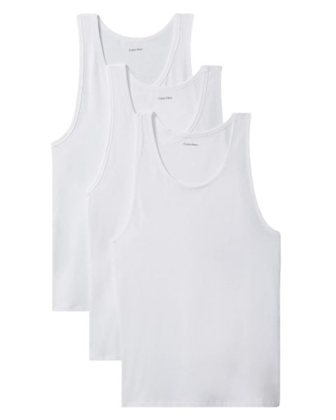 Calvin Klein Stretch Blend Tanks 3-Pack Str. L