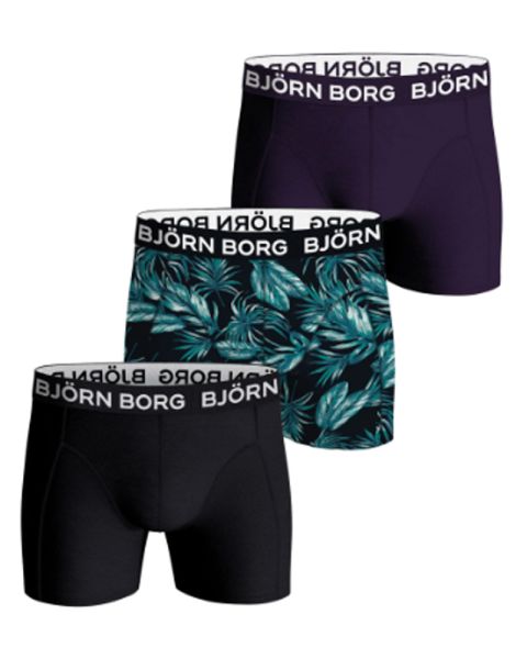 Björn Borg Cotton Stretch Shorts 3-pack Str. M