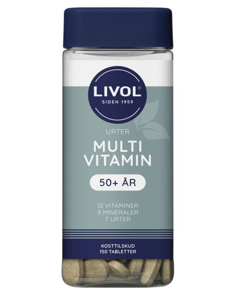 Livol Multivitamin Urter 50+ Livol Multivitamin Urter 50+