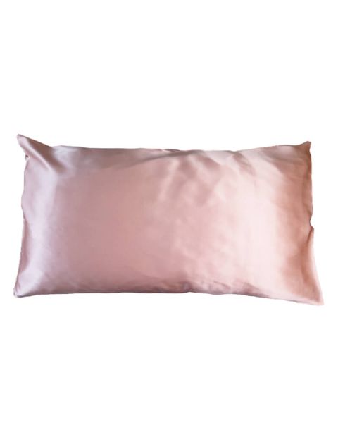 Soft Cloud Mulberry Silk Pillowcase Pink 40x80 cm. (U)