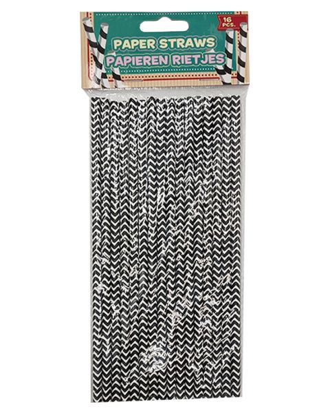 Party Collection Papirsugerør ZigZag (U)