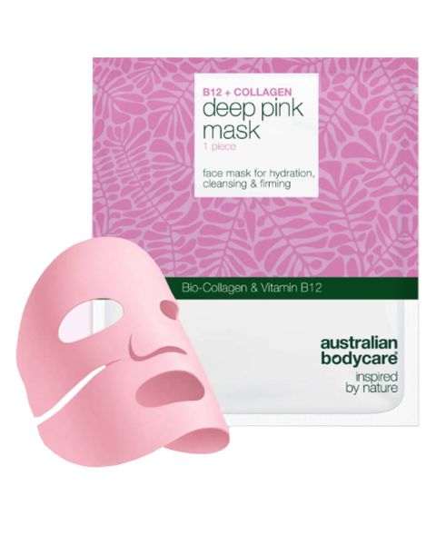 Australian Bodycare B12 + Collagen Deep Pink Mask 1 pcs. Australian Bodycare B12 + Collagen Deep Pink Mask 1 pcs.