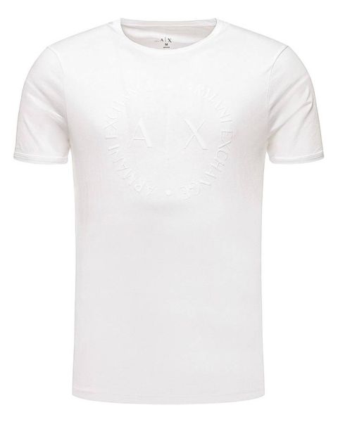 Armani Exchange Men T-Shirt Hvid Str. XL