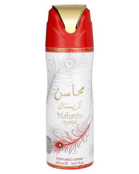 Lattafa Mahasin Crystal Perfumed Spray Lattafa Mahasin Crystal Perfumed Spray