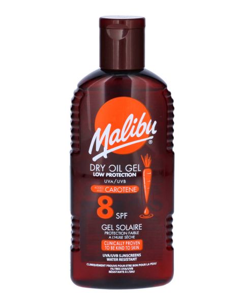 Malibu Dry Oil Gel With Carotene SPF 8