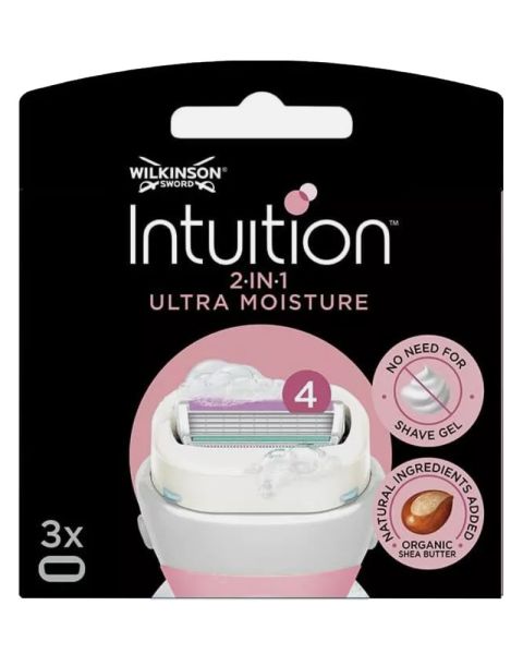 Wilkinson Sword Intuition 2 In 1 Ultra Moisture