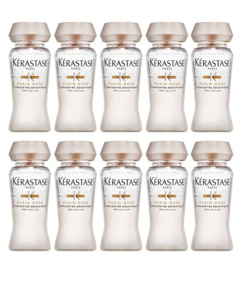 10 x Kerastase Fusio-Dose Concentré Densifique